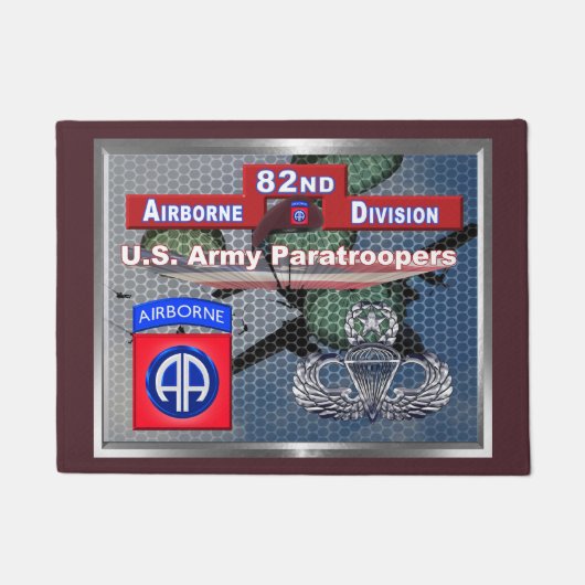 De Guardian 82nd Airborne Divisio van de Verenigde Deurmat (Voorkant)