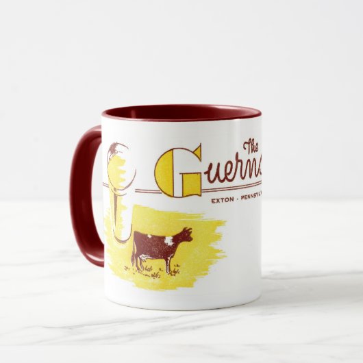 De Guernsey Cow Mok 15oz (Voorkant links)