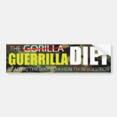 De Guerrilla Diet-Bumpersticker Bumpersticker (Voorkant)