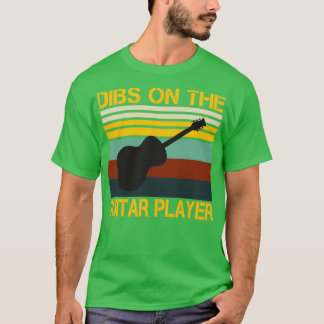 De Guitar Player Guitar Lovers Gift Idee  T-shirt
