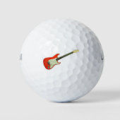 ***DE GUITAR-SPELER** GOLF BALL GOLFBALLEN (Voorkant)