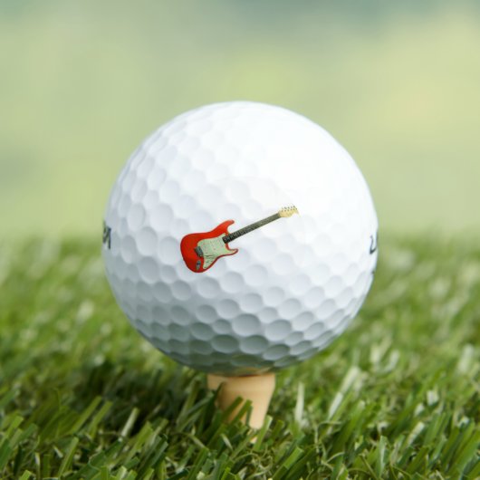 ***DE GUITAR-SPELER** GOLF BALL GOLFBALLEN (Insitu Shirt)