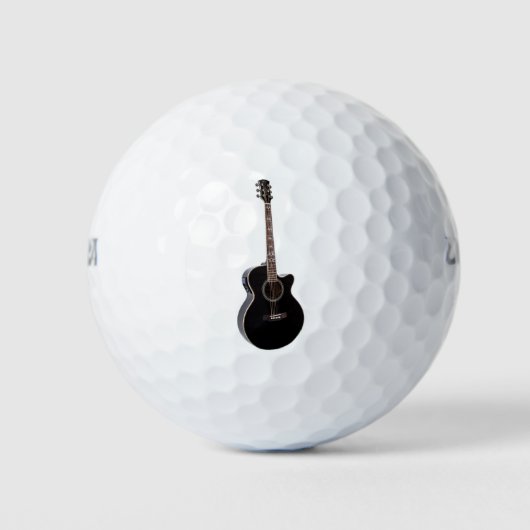 ***DE GUITAR-SPELER** GOLF BALL GOLFBALLEN (Voorkant)