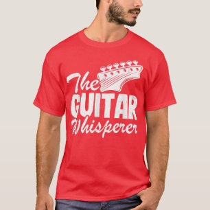 De Guitar Whisperer  Guitarist Papa Mannen Gu T-shirt