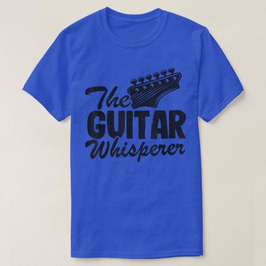 De Guitar Whisperer  Guitarist Papa Mannen Gu T-shirt (Design voorkant)