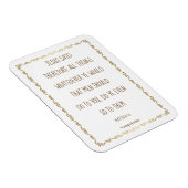 De Gulden Regel 3 x 4 inch Flexibele Fotomagneet Magneet (Rechterzijde)