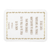 De Gulden Regel 3 x 4 inch Flexibele Fotomagneet Magneet (Horizontaal)