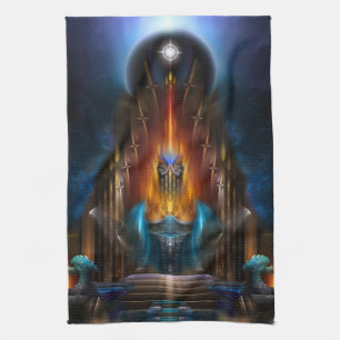 De gulden visie van de keukenhanddoek van Arsencia