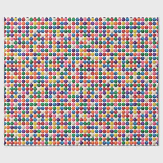 De gumballmachine cadeaupapier (Vlak)