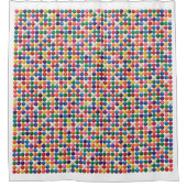 De gumballmachine douchegordijn (Voorkant)