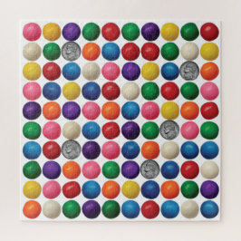 De gumballmachine legpuzzel