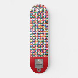 De gumballmachine persoonlijk skateboard