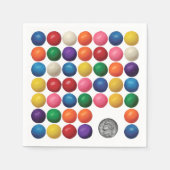 De gumballmachine servet (Voorkant)