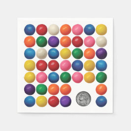 De gumballmachine servet