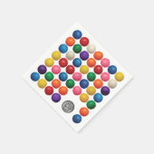 De gumballmachine servet (Hoek)