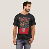 De gumballmachine t-shirt (Voorkant volledig)