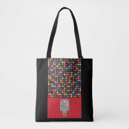 De gumballmachine tote bag