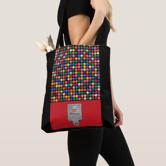 De gumballmachine tote bag (Dichtbij)
