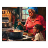 De Gumbo, New Orleans Foto Afdruk (Voorkant)