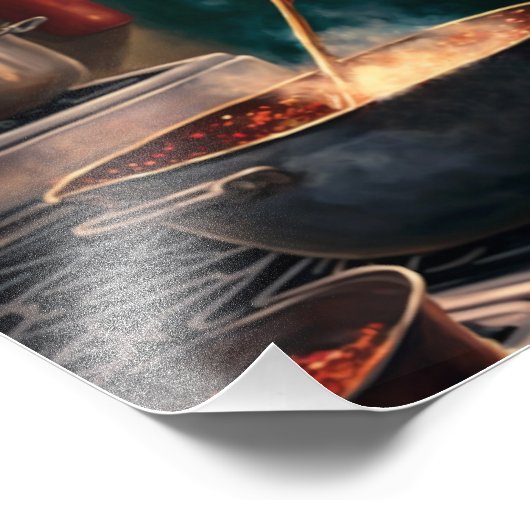 De Gumbo, New Orleans Foto Afdruk (Hoek)