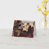 De Gunst van het gezegde door Norman Rockwell Kaart (Gele Bloem)