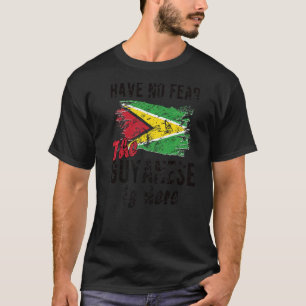 De Guyanezen zijn hier Guyana vlag Guyanese roots T-shirt