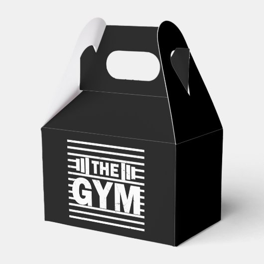 De gym bedankdoosjes (Voorkant Zijde)