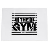 De gym groot cadeauzakje (Voorkant)