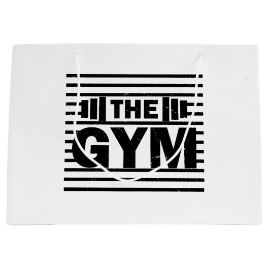 De gym groot cadeauzakje (Voorkant)