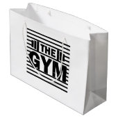 De gym groot cadeauzakje (Achterkant Gekanteld)