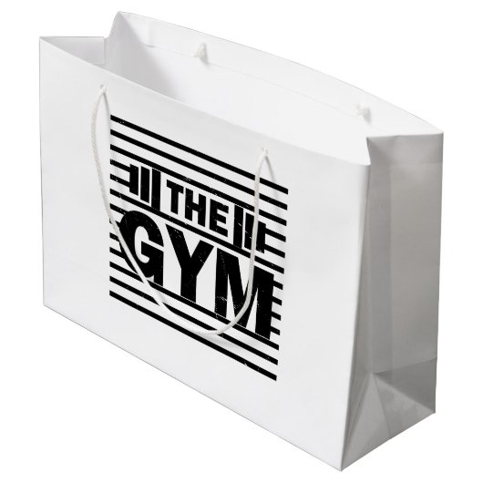 De gym groot cadeauzakje (Achterkant Gekanteld)
