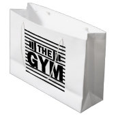 De gym groot cadeauzakje (Voorkant Gekanteld)