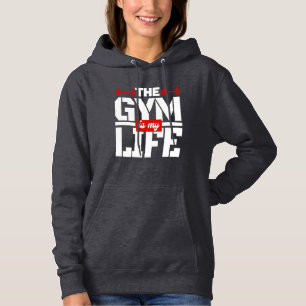 De gym is mijn leven hoodie
