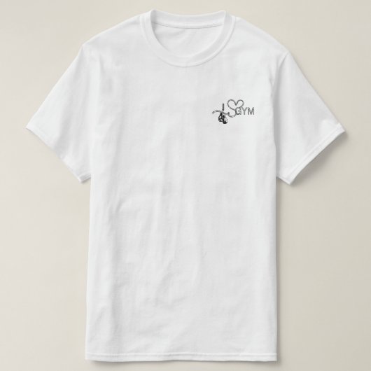 De Gym Lover's Cap T-Shirt (Bewerken) (Design voorkant)