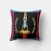 De gymnastiekvault is beter onderaan de neon kussen (Achterkant)