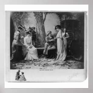 De Gypsy Fortune Teller Poster