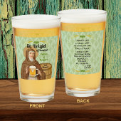 De H. Brigid van Ierland en haar biervat Glas