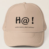 De H@! Hat Trucker Pet (Voorkant)