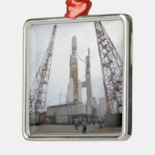 De H-IIB-raket op het lanceerpad Metalen Ornament (Links)