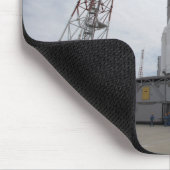 De H-IIB-raket op het lanceerpad Muismat (Hoek)