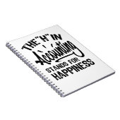 De H in boekingsstandaarden voor geluk Notitieboek (Rechterzijde)