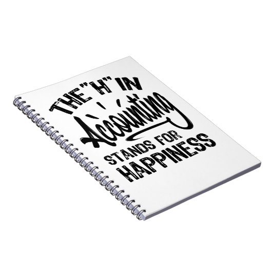 De H in boekingsstandaarden voor geluk Notitieboek (Rechterzijde)