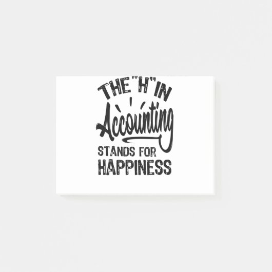 De H in boekingsstandaarden voor geluk Post-it® Notes (Voorkant)