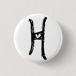 de H-toets Ronde Button 3,2 Cm