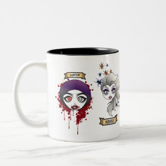 De H.U.L. "Creepy Cuties" Mok met twee tangen