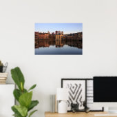 De Haagse skyline in Nederland Poster (Thuiskantoor)