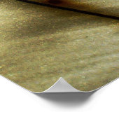 De haai. Aangepaste geverfde Harley-gastank Poster (Hoek)