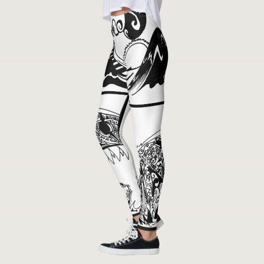 De haai leggings (Links)
