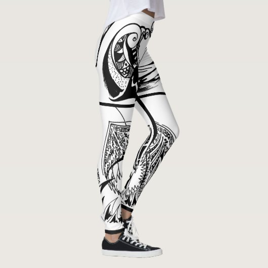 De haai leggings (Rechts)