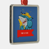 DE HAAI METALEN ORNAMENT (Rechts)